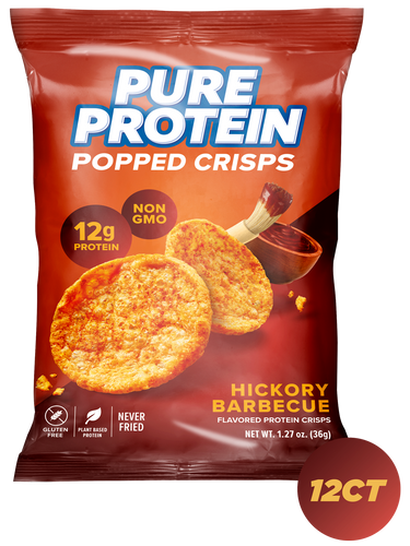 Hickory Barbecue Popped Crisps
